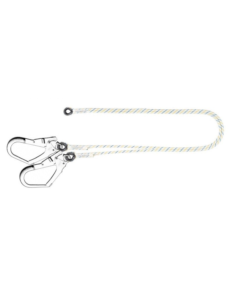 Doble eslinga fija ø10,5 long 1,5m con 2 conectores aa022 (ø50mm) | Coval ATV