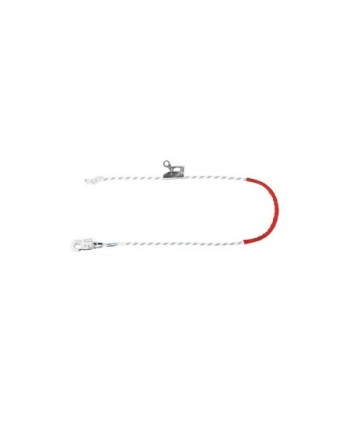 Eslinga de posicionamiento ø12 long 5m con gancho aa002 (ø14mm) | Coval ATV