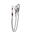 Doble eslinga fija ø10,5 long 2m con absorbedor + conector aa011 (ø19mm) + 2 ganchos aa023... | Coval ATV