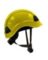 Casco amarillo con barboquejo | Coval ATV