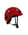 Casco rojo con barboquejo | Coval ATV