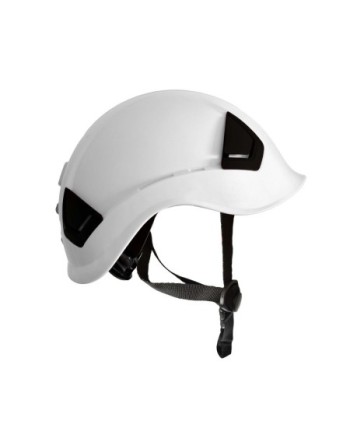 Casco blanco con ventilacion y barboquejo | Coval ATV