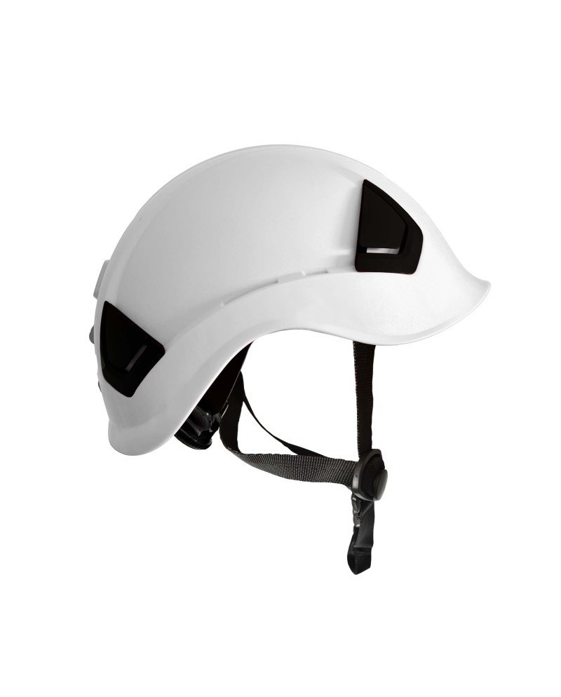Casco blanco con ventilacion y barboquejo | Coval ATV