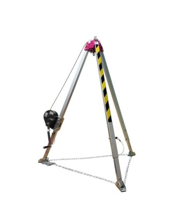 Tripode de seguridad altura max. 2,50m + rescatador 20m | Coval ATV