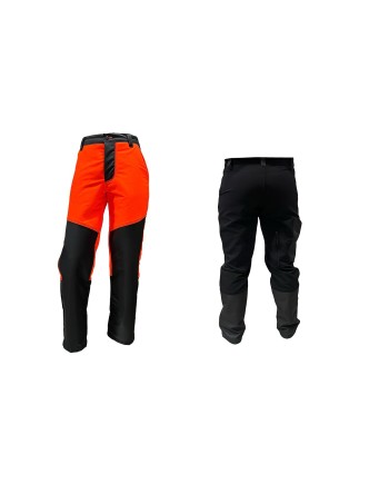 Pantalon protector desbrozadora bi-elastico a.v. y ventilado | Coval ATV