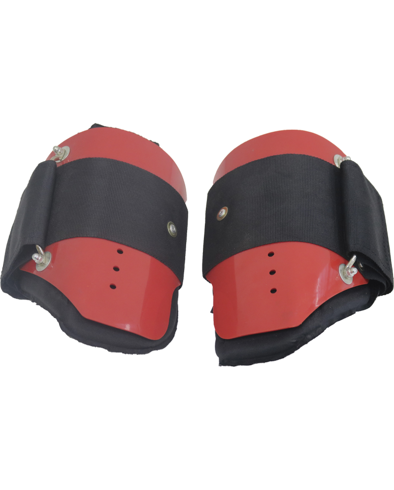 KIT Carcasas de ABS Rojas Regulable con Almohadilla y Velcro R... | Coval ATV