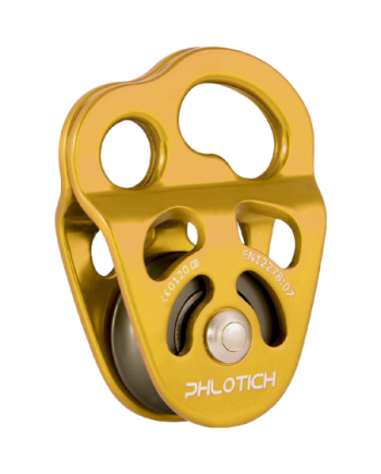 Polea ISC Phlotich Standar Dorada 30 kN 13 mm 145 g EN12278 | Coval ATV