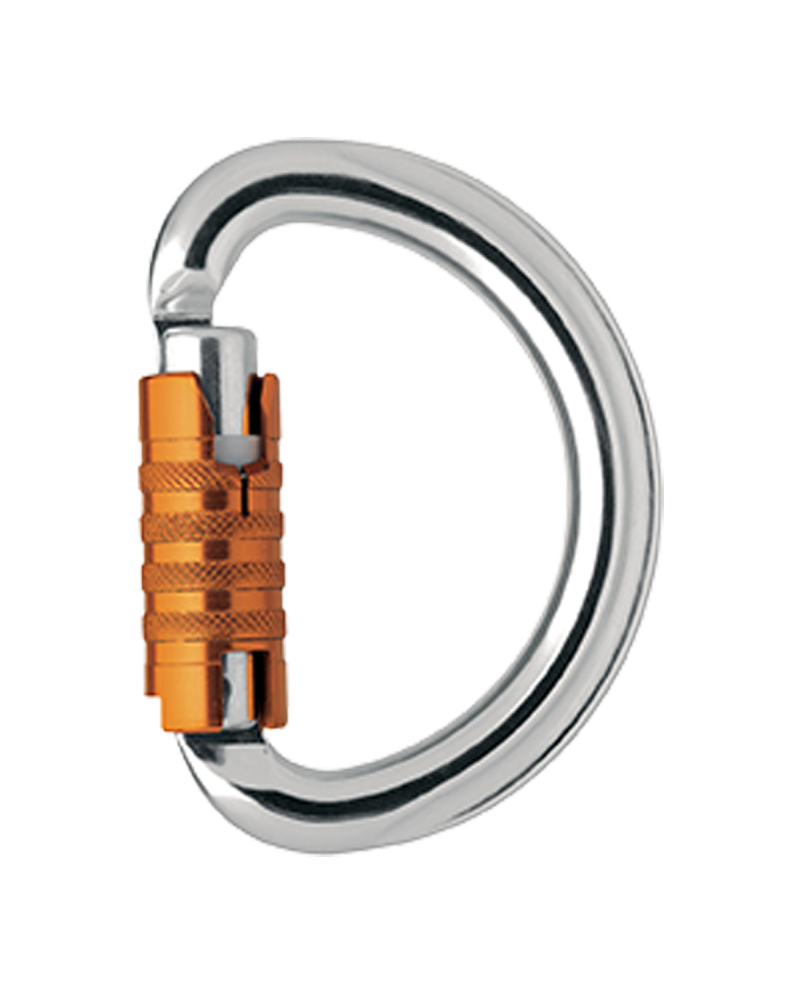 Mosquetón Semicircular Omni Triact- Lock Gris ALU 20 kN 90 g E... | Coval ATV