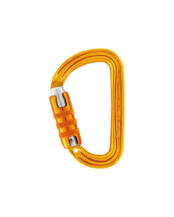 Mosquetón Asimétrico SM'D Amarillo Triact-lock 23 kN 55 g EN362 | Coval ATV