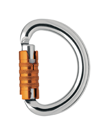 Mosquetón Semicircular Omni Triact- Lock Gris ALU 20 kN 90 g E... | Coval ATV