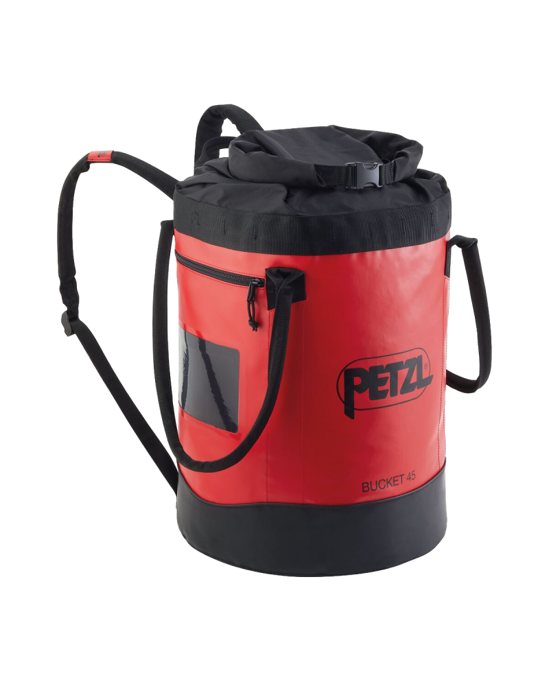 Bucket 30L Saco de Lona Impermeable Rojo Cierre POR Enrollado | Coval ATV