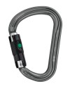Mosquetón Asimétrico William Ball-lock Gris 27 kN 90g EN362 | Coval ATV