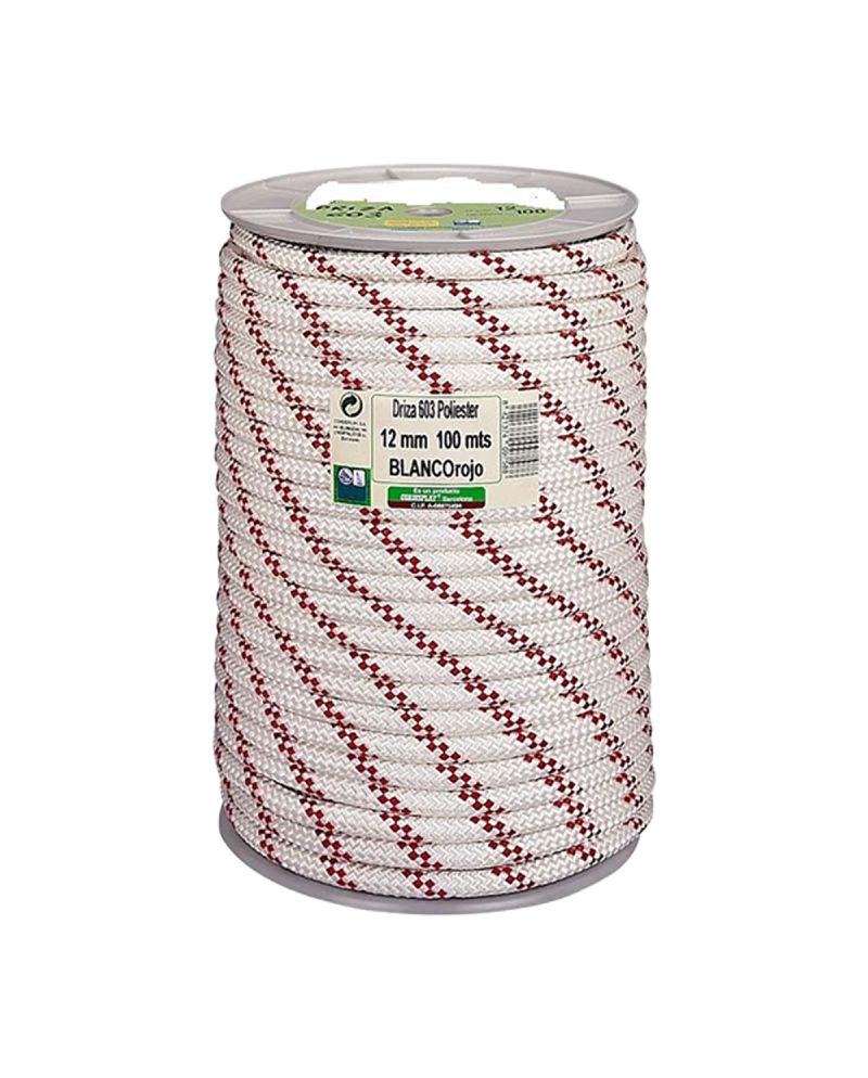 Cuerda Cortex Tala Rollo 100 m 14 m 47 kN 154 g Blanca/verde | Coval ATV